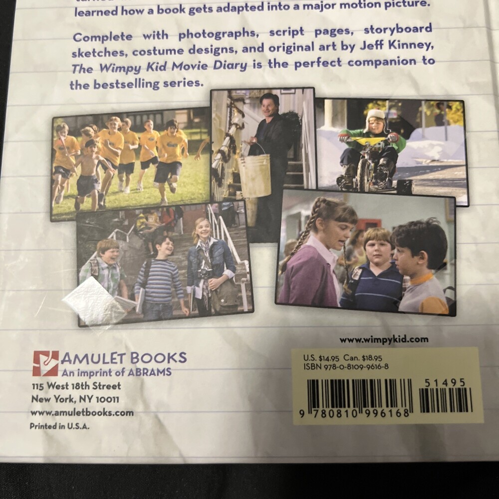 The Wimpy Kid Movie Diary; Diary of a Wimpy - 0810996162, Jeff Kinney, hardcover - Picture 3 of 5
